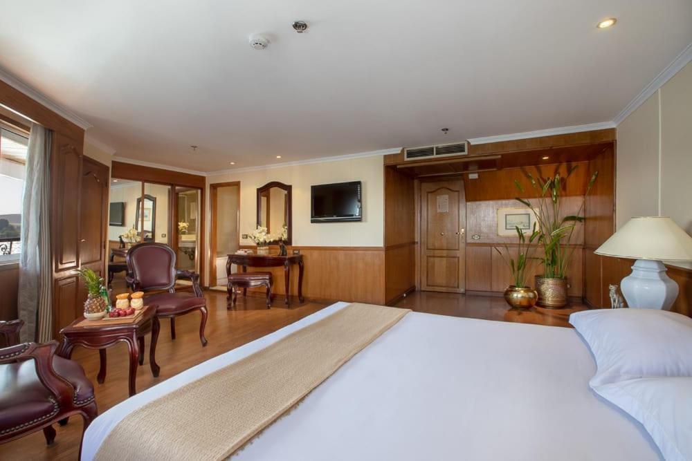Nile Cruise 3 Nights From Aswan To Luxor Every Friday, Monday And Wednesday With Tours Экстерьер фото